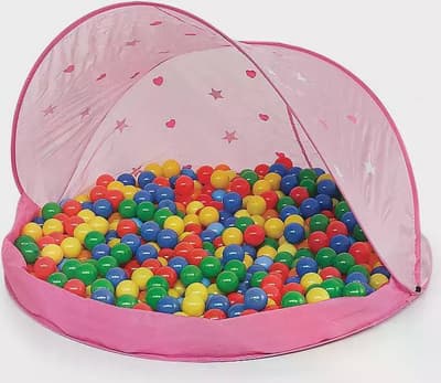 Paradiso Toys Lektält med 50 Bollar