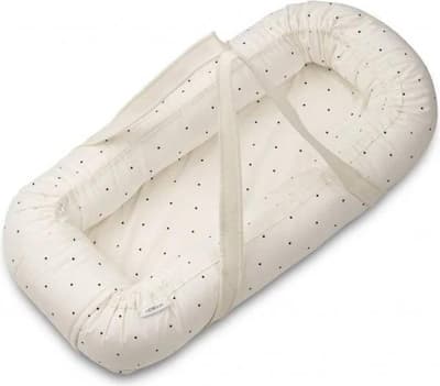 Liewood Gro Babynest, Classic Dot Creme de la Creme
