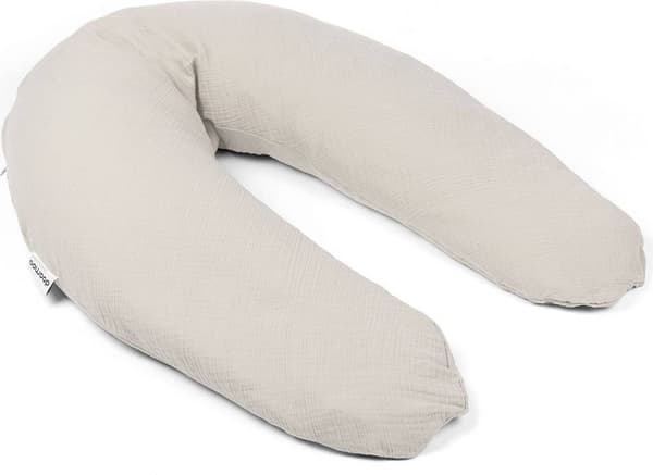 Doomoo Basic Amnings- och Gravidkudde Muslin, Beige