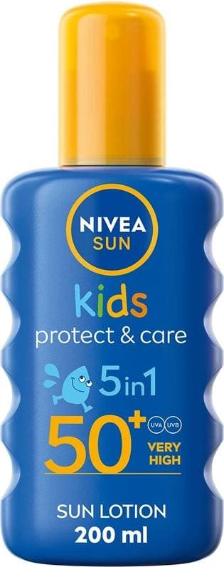 Nivea Sun Protect & Care Kids Sun Spray SPF50+, 200 ml