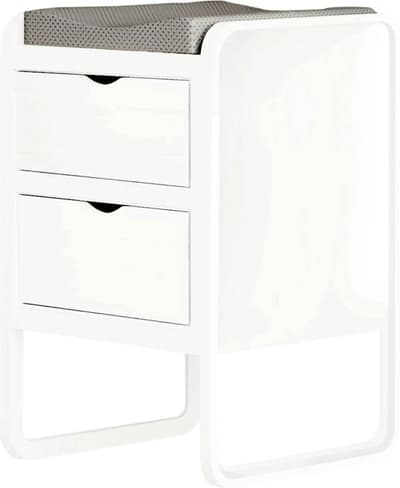 Nofred Form Skötbord, Vit