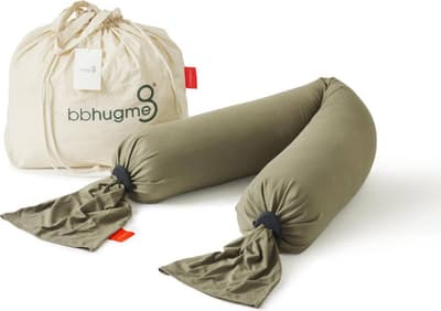 bbhugme Pregnancy Pillow, Dusty Olive