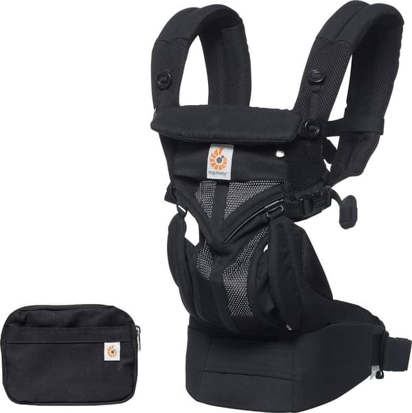 Ergobaby Omni 360 Cool Air Mesh Bärsele, Onyx Black