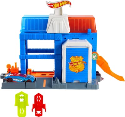 Hot Wheels City Downtown Polisstation