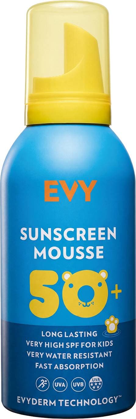 EVY Sunscreen Mousse Kids SPF50, 150 ml