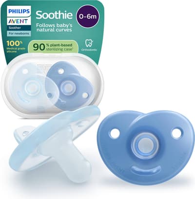 Philips Avent Soothie Napp 2-pack, 0–6 mån