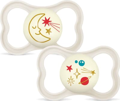 MAM Air Night Napp 2-pack, Neutral 16–36 mån