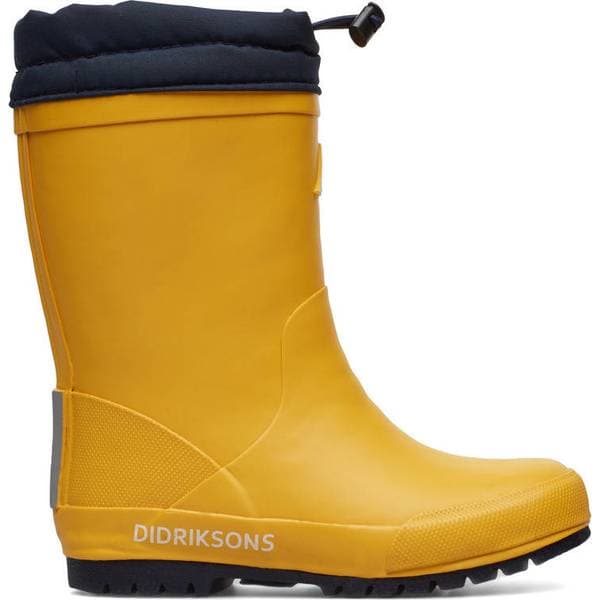 Didriksons Slush Fodrade Gummistövlar Oat Yellow