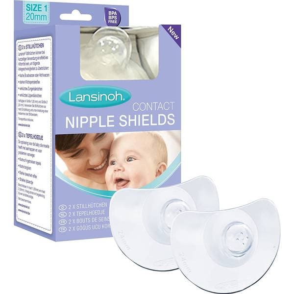 Lansinoh Contact Nipple Shields 20 mm 2-pack