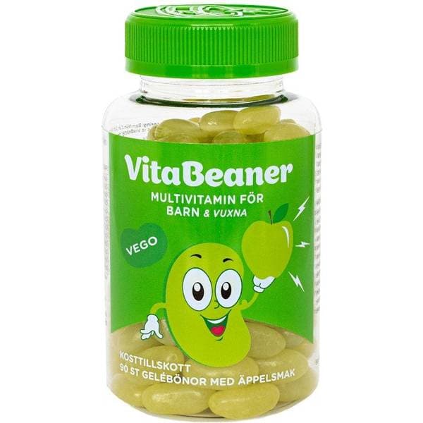VitaBeaner Multivitamin Barn Äpple 90 st
