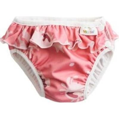 ImseVimse Swim Diaper Pink Whale Frill