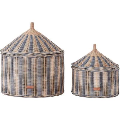 OYOY Circus Korgar 2-pack, Blå