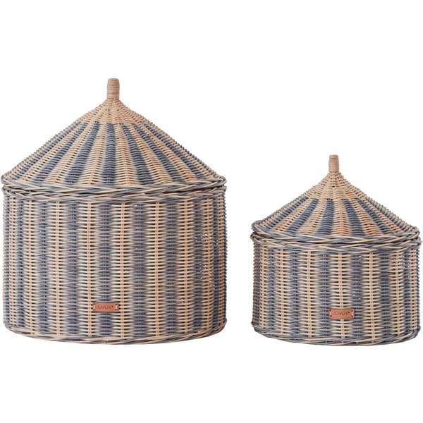 OYOY Circus Korgar 2-pack, Blå
