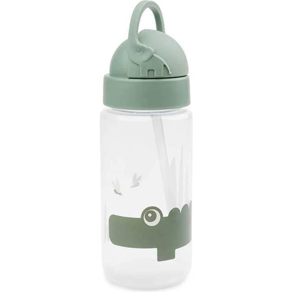Done by Deer Sugrörsflaska Croco 350 ml
