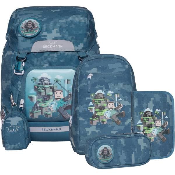 Beckmann Classic Jungle Skolväskset - Grön