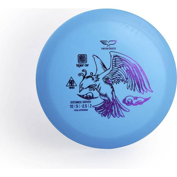 Yikun Discgolf Distance Driver 150 g Blå