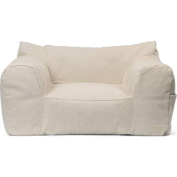 ferm LIVING Billow Sittsäck, Off-white