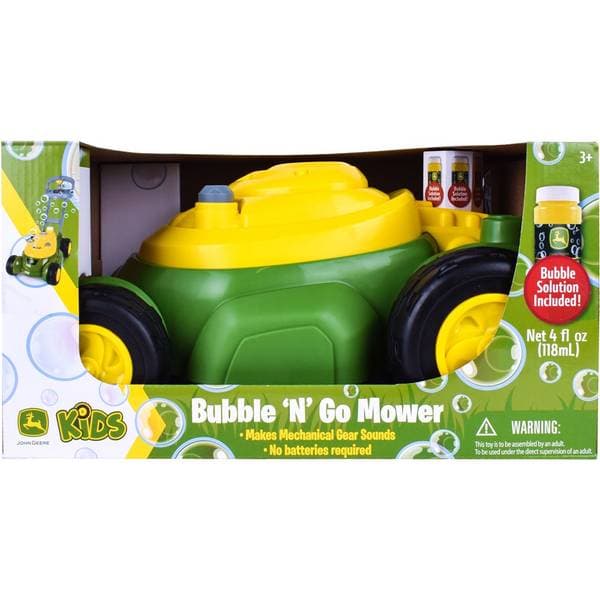 John Deere Bubble Mower with Bottle