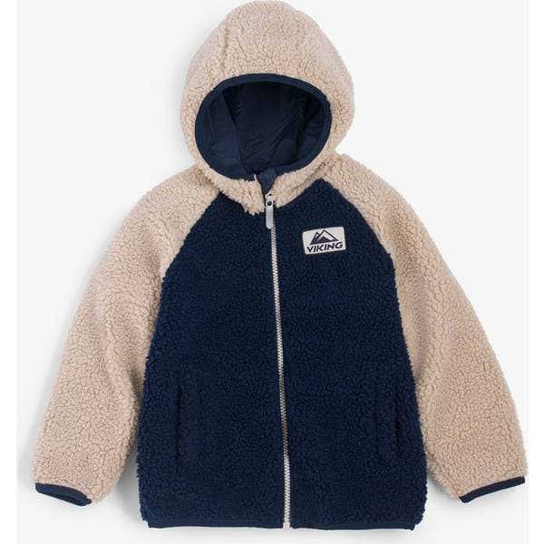 Viking Vändbar Fleecejacka - Navy