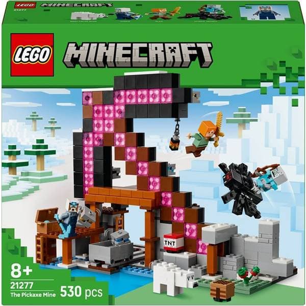 LEGO Minecraft 21277 Spetshackegruvan