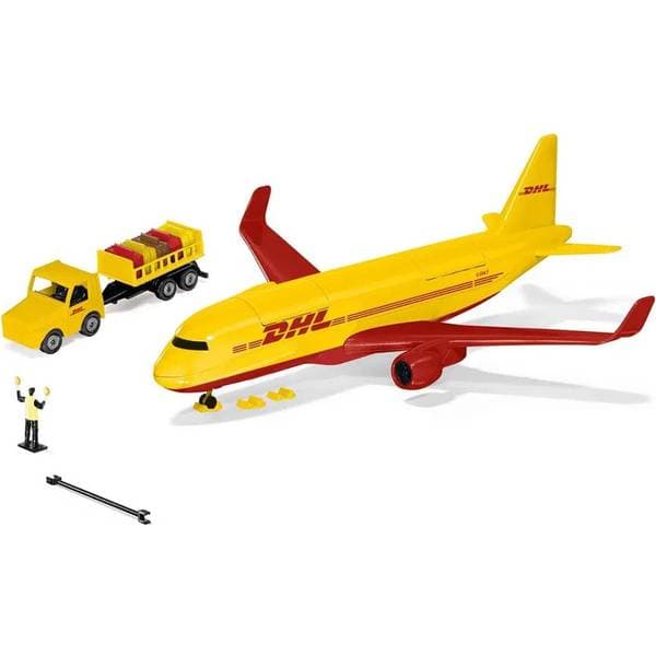 Siku DHL Flygplan med tillbehör