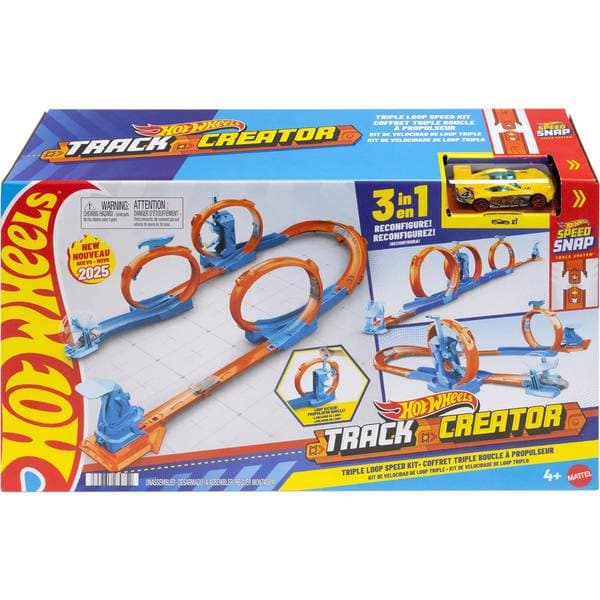 Hot Wheels Triple Loop Speed Kit