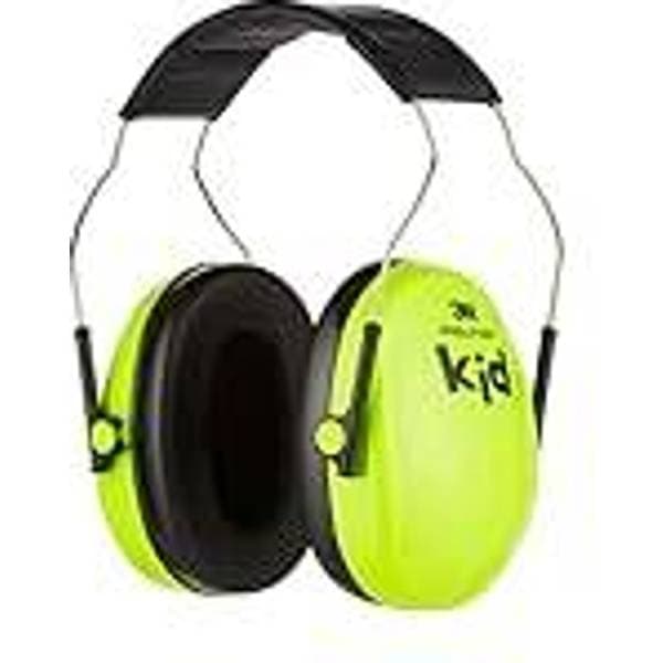 3M Peltor Kid's Ear Muffs H510AK Neon Green
