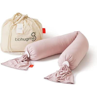 bbhugme Gravid- och Amningskudde, Dusty Pink