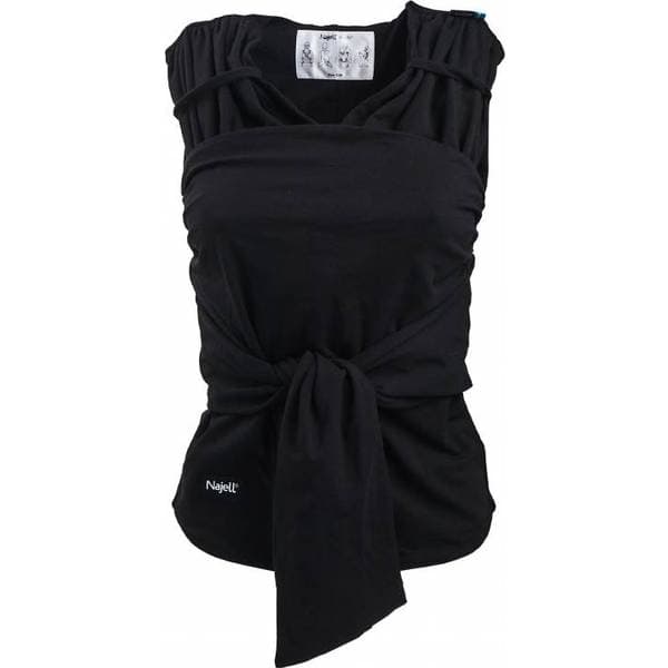 Najell Wrap Bärsjal, Charcoal Black
