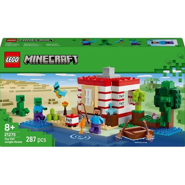 LEGO Minecraft 21275 Dynamithuset i djungeln