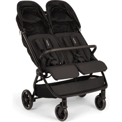 Nuna Resevagn Dubbel Caviar Svart