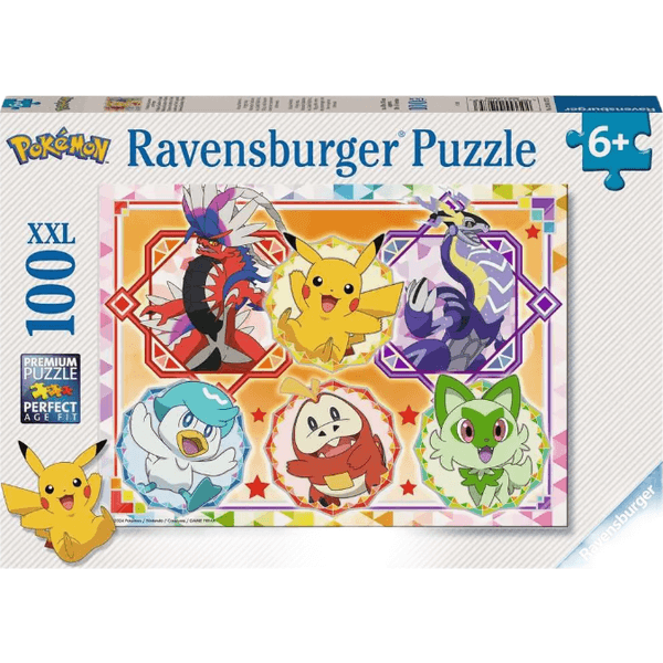 Ravensburger Pokémon XXL Pussel 100 Bitar