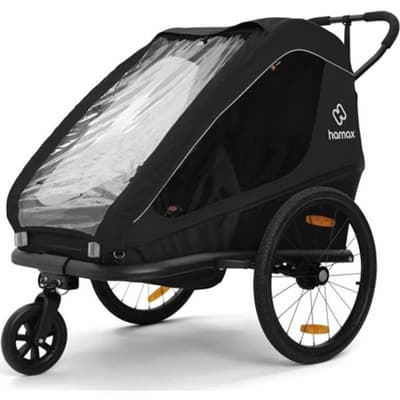 Hamax Traveller Cykelvagn, Black