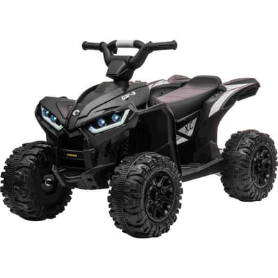 Megaleg XC-Sport EL ATV 11,1V med fjärrkontroll, Svart