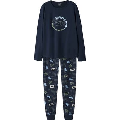 Name It NkmNightset Pyjamas 2-Delad, Navy Blazer