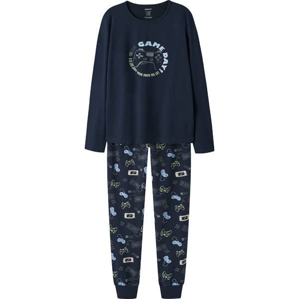 Name It NkmNightset Pyjamas 2-Delad, Navy Blazer