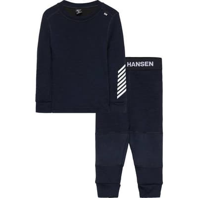 Helly Hansen Lifa Merino Set Junior, Navy