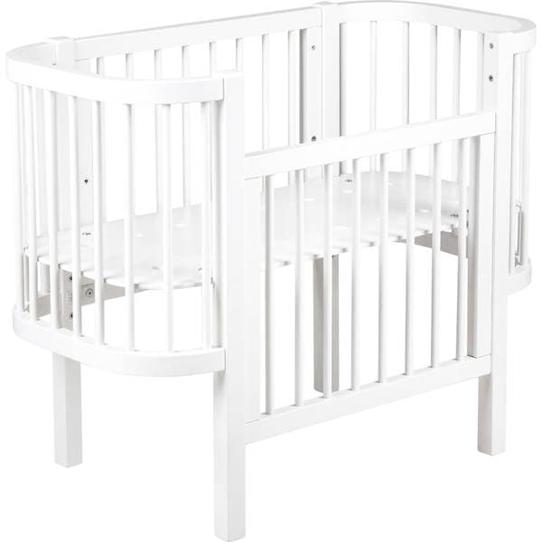 Sebra Bedside Crib Classic White