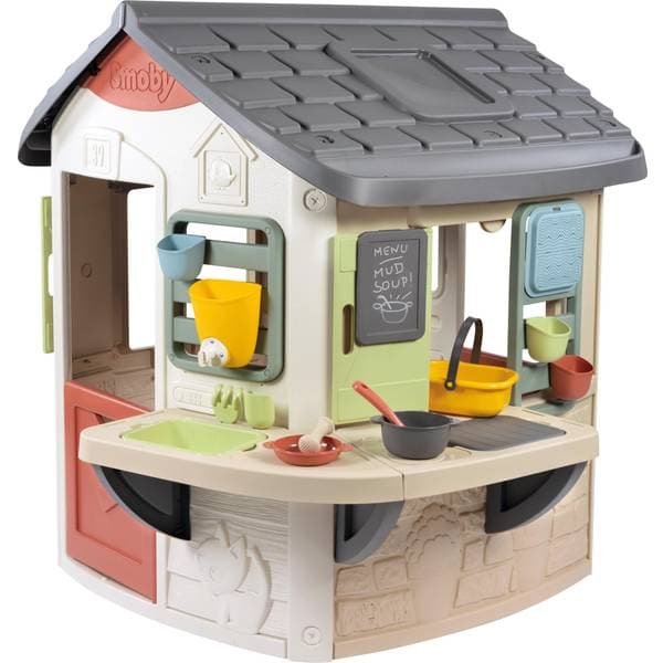 Smoby Life Lekstuga med Lerkök