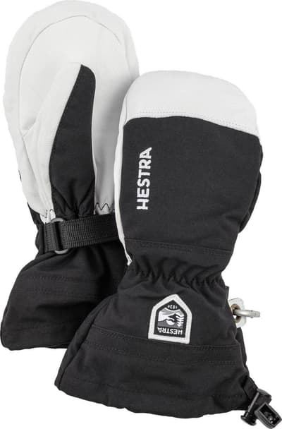 Hestra Jr Army Leather Heli Ski - Black (30561-100)