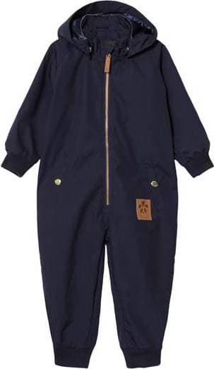 Mini Rodini Pico Baby Overall – Marinblå