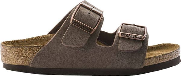 Birkenstock Arizona Kids Birko-Flor Nubuck, Mocha