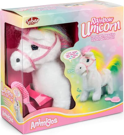 Tobar Animigos Rainbow Unicorn