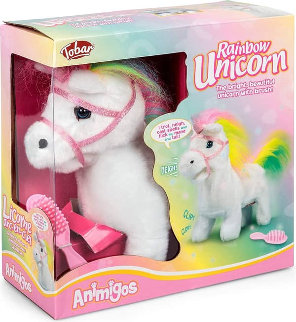 Tobar Animigos Rainbow Unicorn
