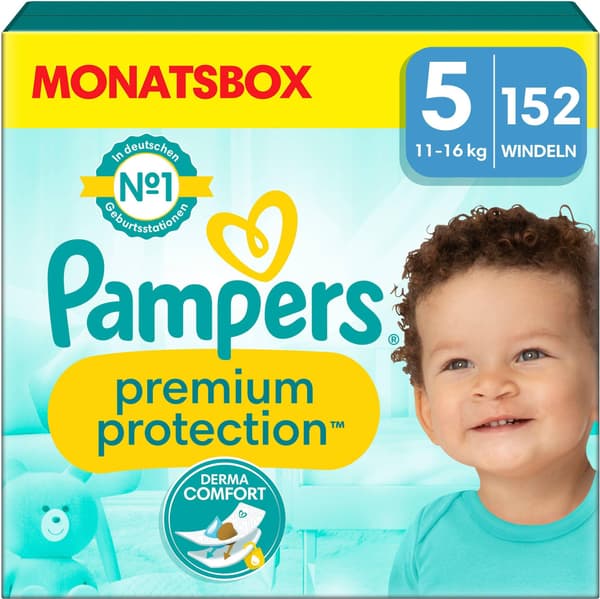 Pampers Premium Protection Blöjor Stl 5, 152-pack