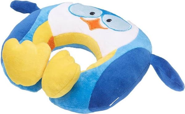 Travel Blue Puffy the Penguin Nackkudde