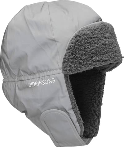 Didriksons Biggles Reflective Kid's Cap, Silver