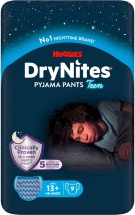 Huggies DryNites Nattbyxor Pojke 13+ år, 9-pack