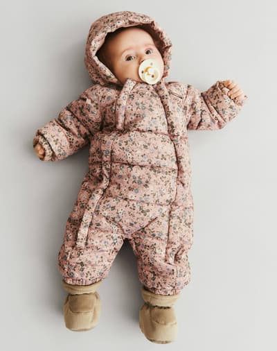 Wheat Vinteroverall Edem - Rose Powder Flowers