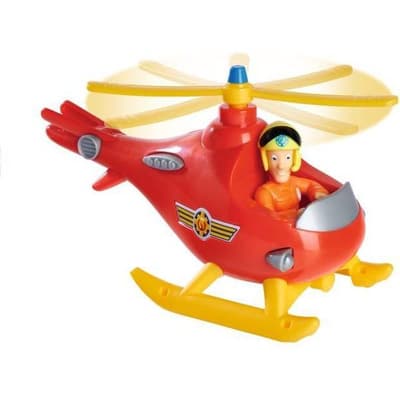 Simba Brandman Sam Helikopter Wallaby med Tom-figur